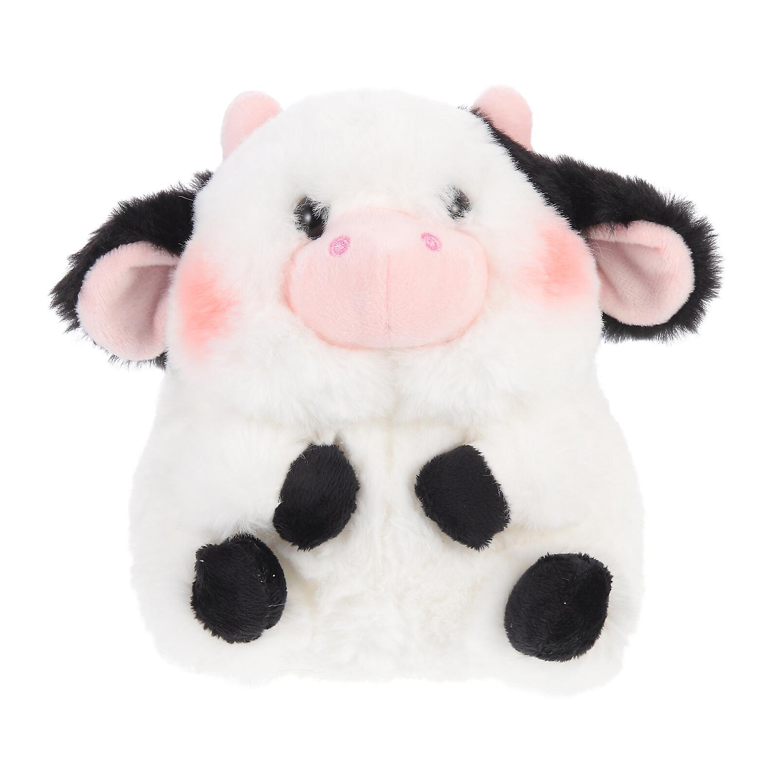 Cow Shaped Plush Adornment Adorable Plush Doll Toy Decorative Doll Adornment