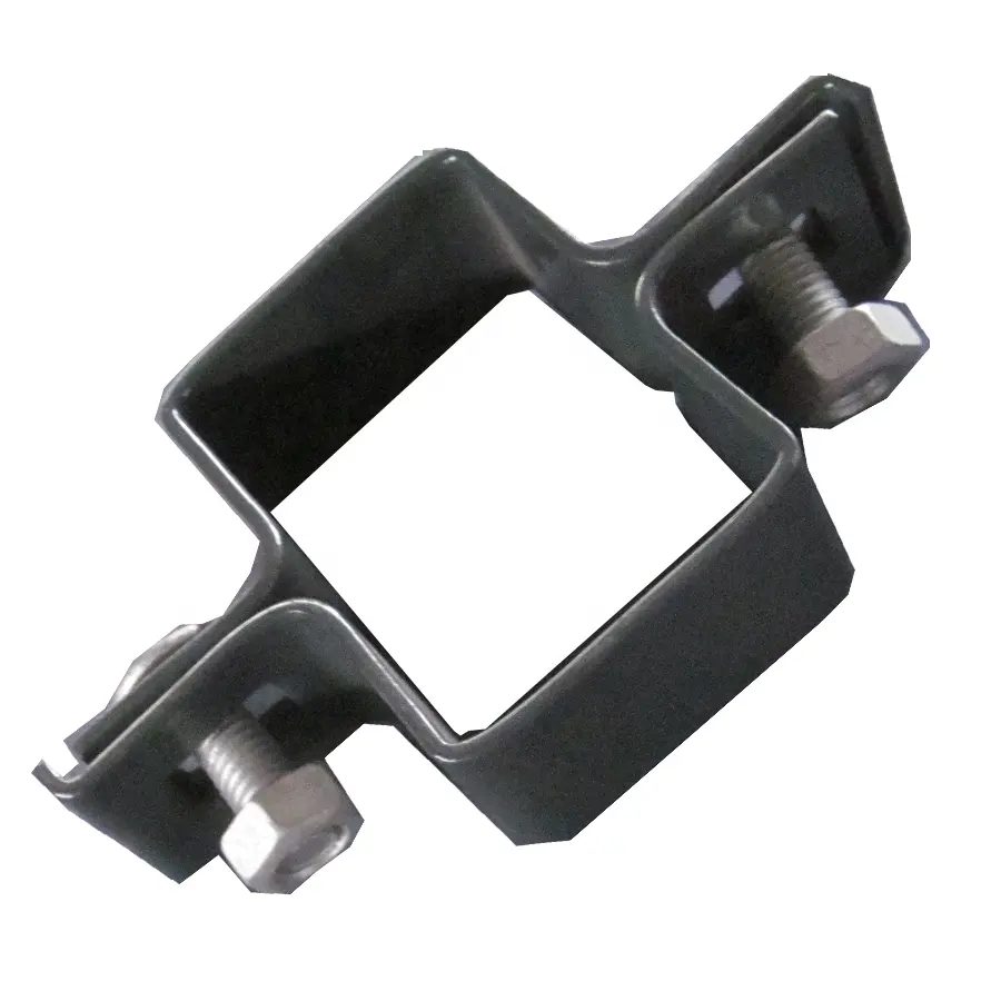 Direct Factory Supply Powder Coated Fence Clips Accessories / Fence Square Post Clips