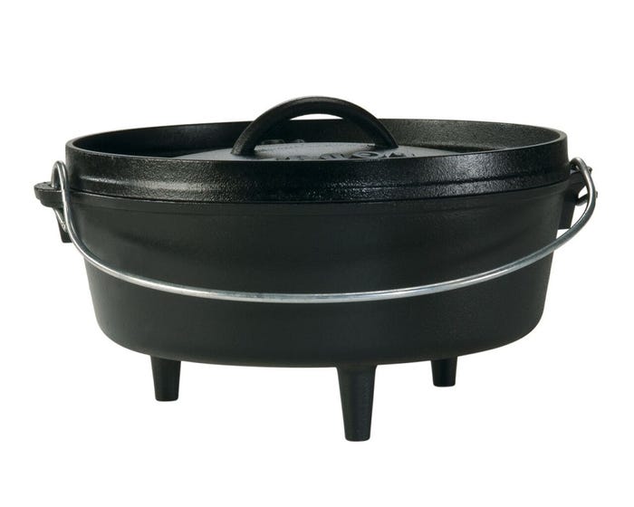 Lodge Cast Iron 4 Quart Camp Dutch Oven - L10CO3