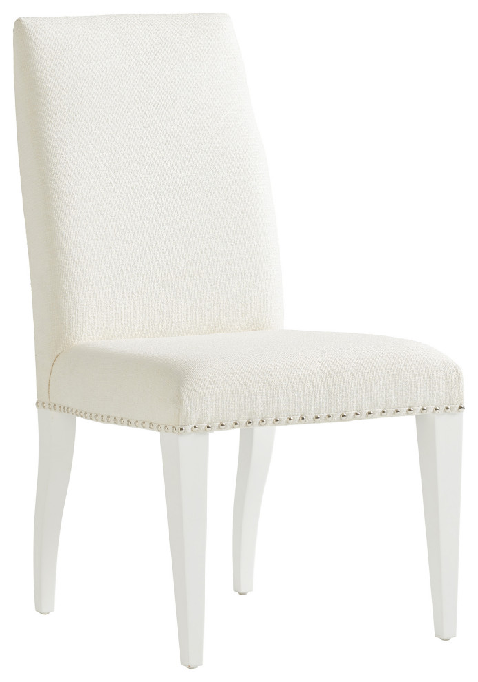 Darien Upholstered Side Chair   Transitional   Dining Chairs   by Lexington Home Brands  Houzz