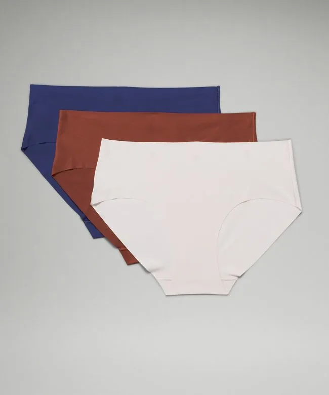 InvisiWear Mid-Rise Hipster Underwear 3 Pack