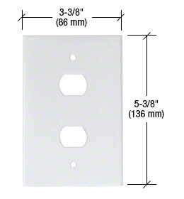 CRL PMP107 Clear Double Despard Acrylic Mirror Pla...