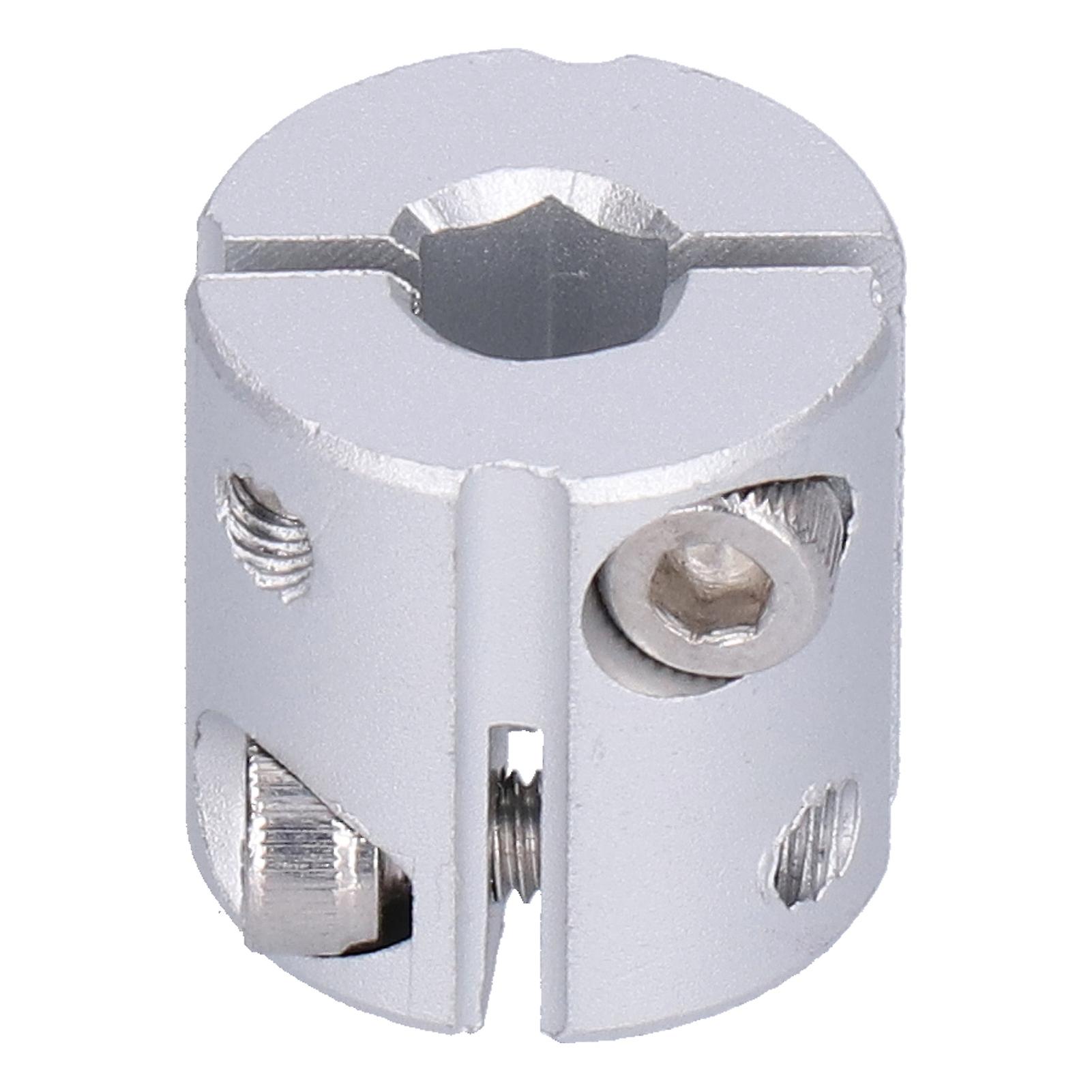 2pcs Shaft Coupler Aluminum Alloy Hex Hole High Load Flexible Shaft Coupling For Connecting Parts8mm To 12mm