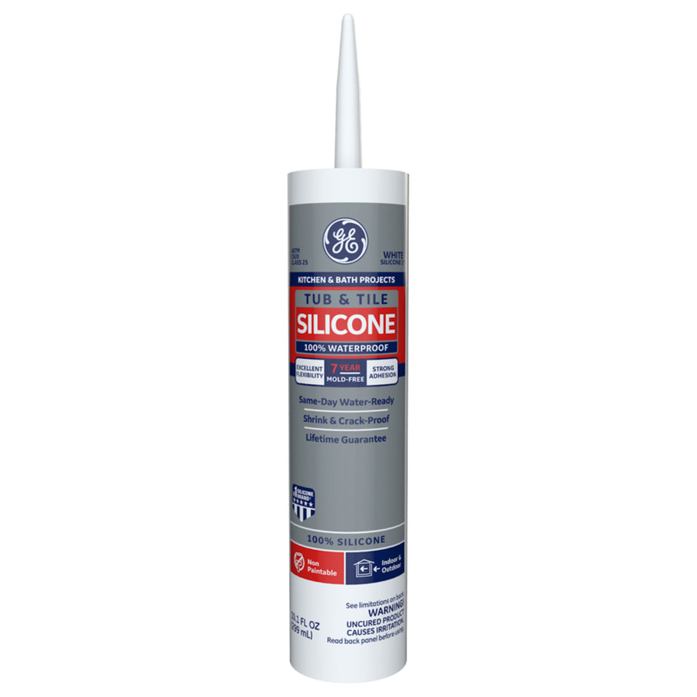 SILICONE I KB WHT10.1OZ