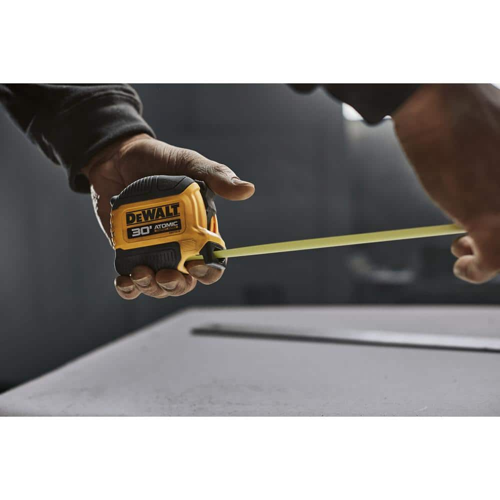 DEWALT ATOMIC 30 ft. x 1-1/8 in. Tape Measure DWHT38130S