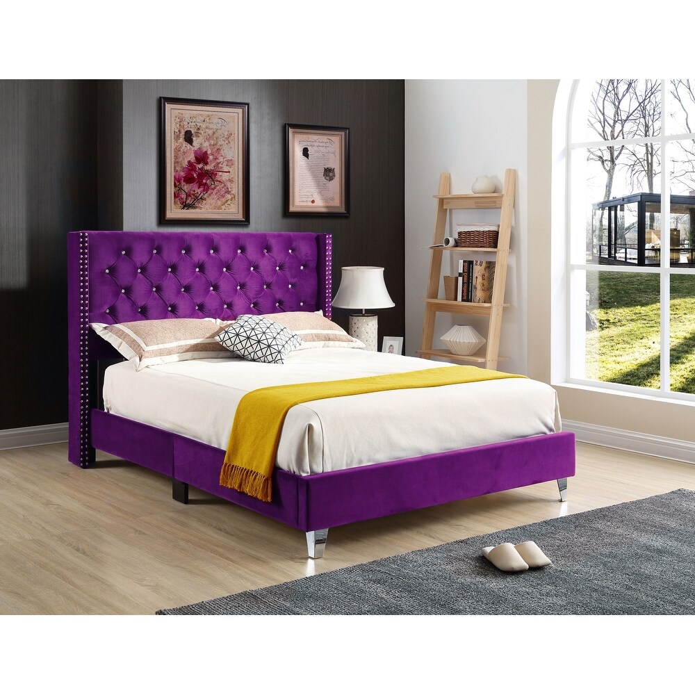 Julie Tufted Upholstered Bed