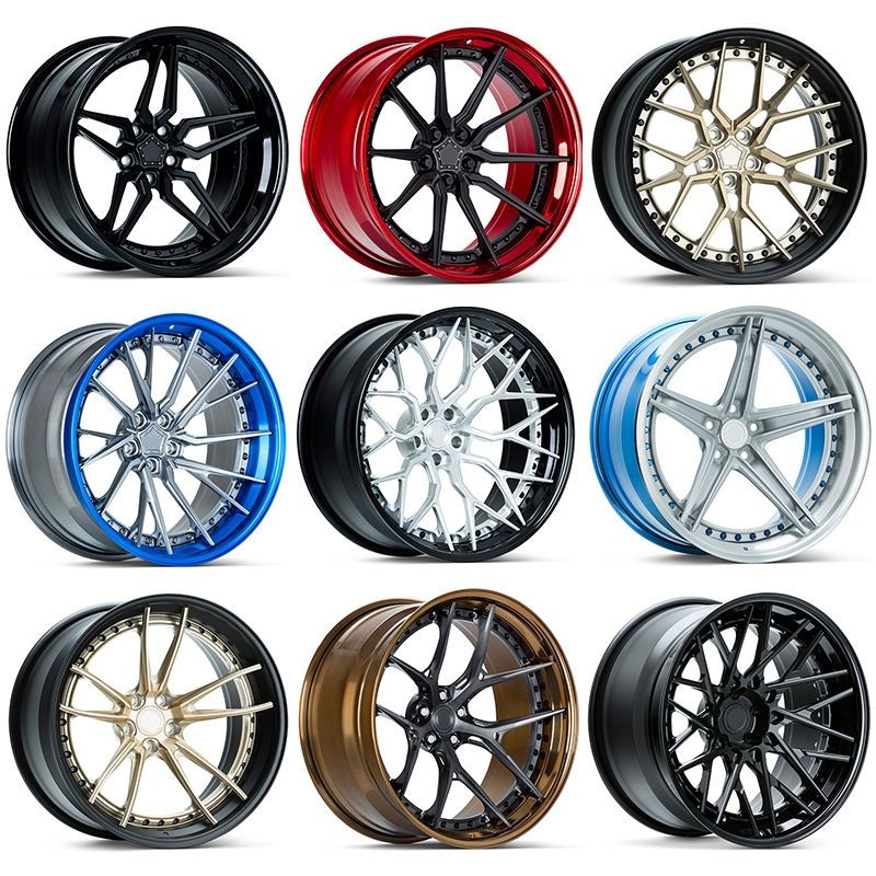 [Forged]  China Factory Ultra light Weight Car Modification Concave Wheels Rims for Cars  T6  6061