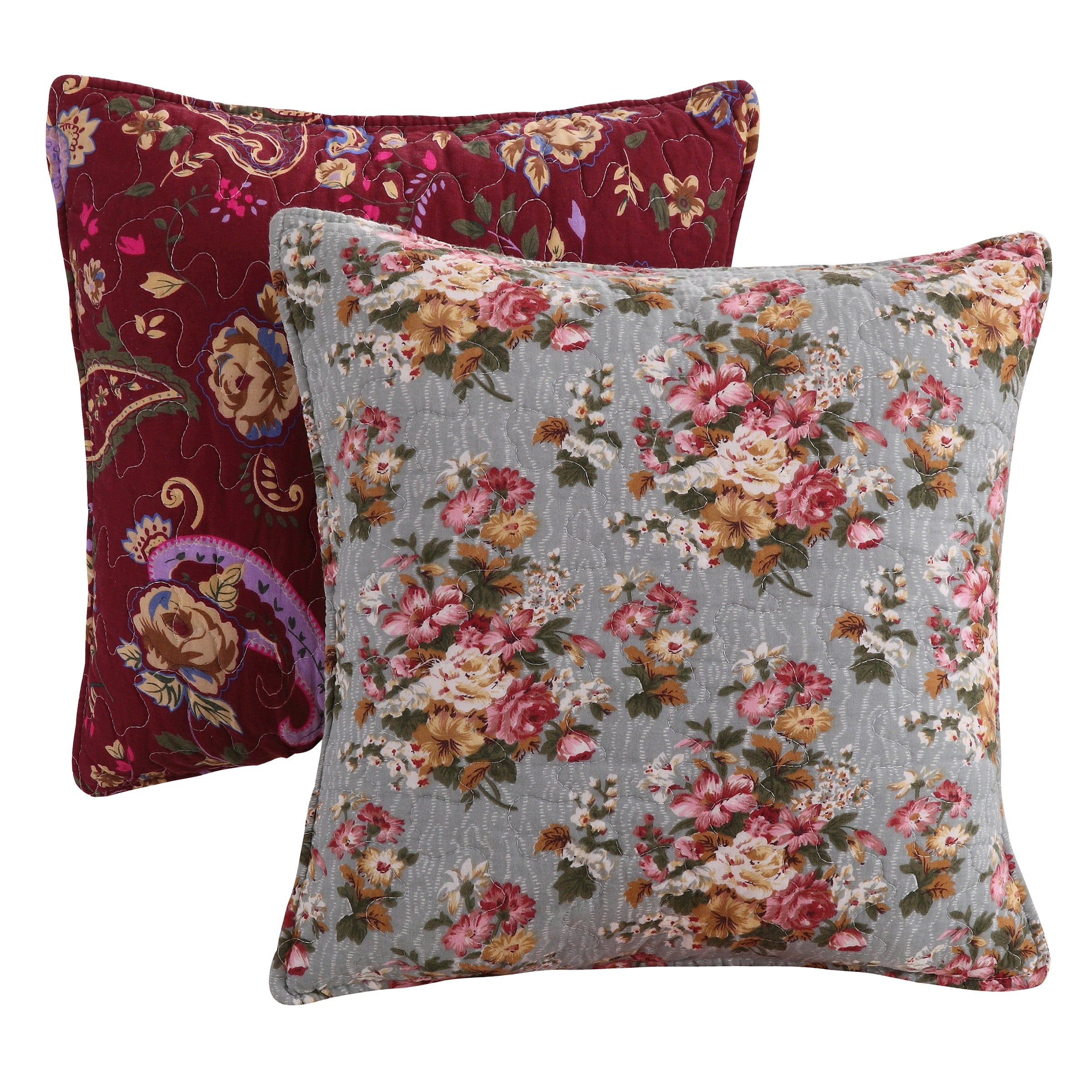 Greenland Home Fashions Antique Chic Quilt Bonus Set with Decorative Pillows