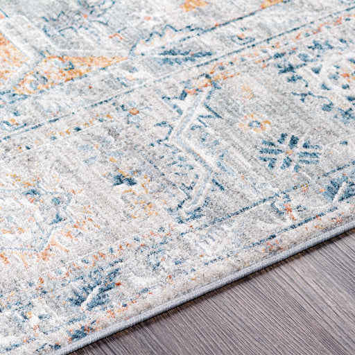 Laila Global Teal Rug