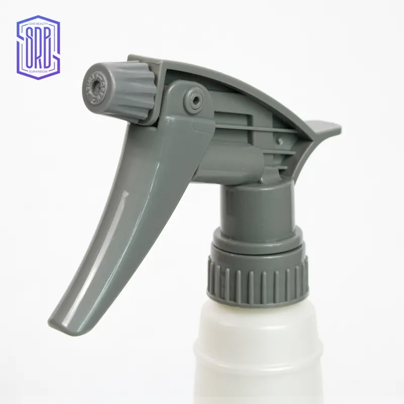 Wholesale good quality chemical resistant auto detailing car wash trigger sprayer for 32 oz spray bottle