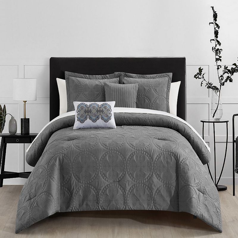 Chic Home Adaline Comforter Set with Coordinating Throw Pillows