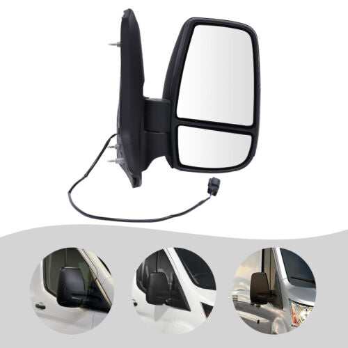 Fit For 2015-2022 Ford Transit Right Side Rear View Mirror Short Arm 150 250 350