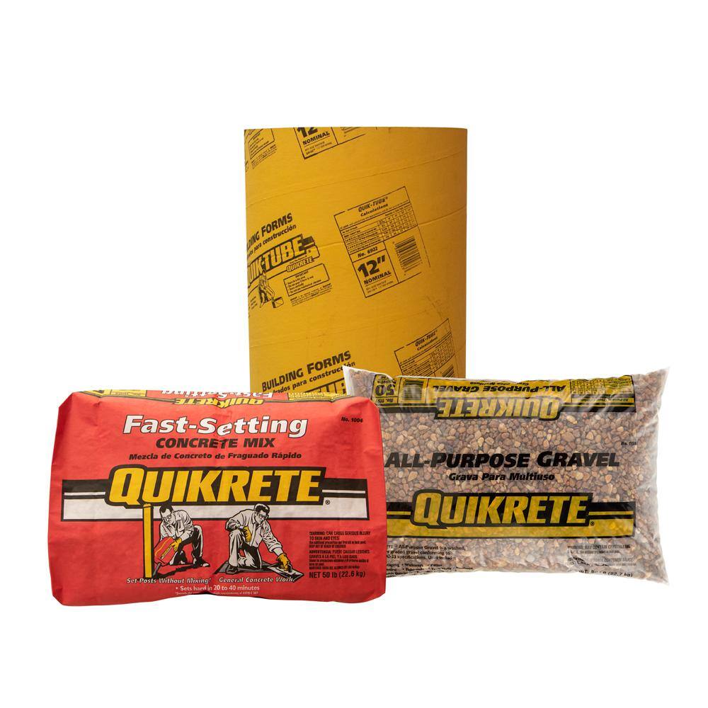 Quikrete QUIK-TUBE 12 in. x 48 in. Building Form Tube 692203