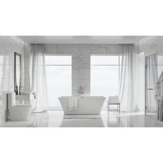 Swiss Madison St. Tropez 1-Piece 1.11.6 GPF Dual Flush Elongated Toilet in Glossy White Seat Included SM-1T254