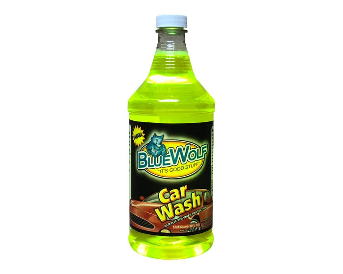 Blue Wolf Car Wash Banana 32 oz Bottle BW-YWQ