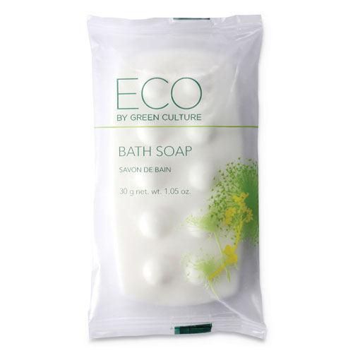 Eco By Green Culture Bath Massage Bar | Clean Scent， 1.06 oz， 300