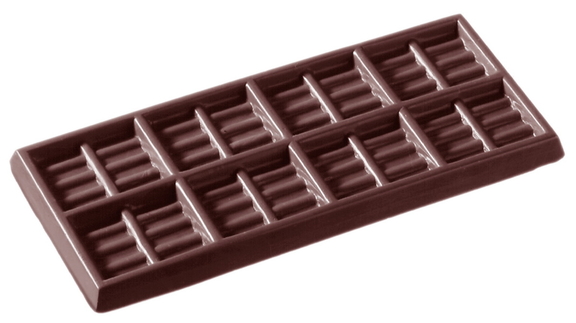 Chocolate World CW2106 Chocolate mould tablet wind...