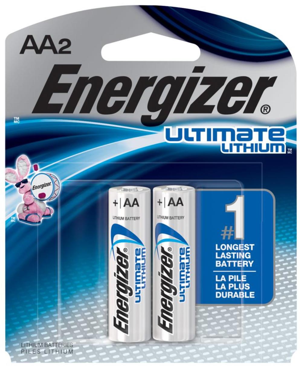 EVER2PK AA Lita Battery ;