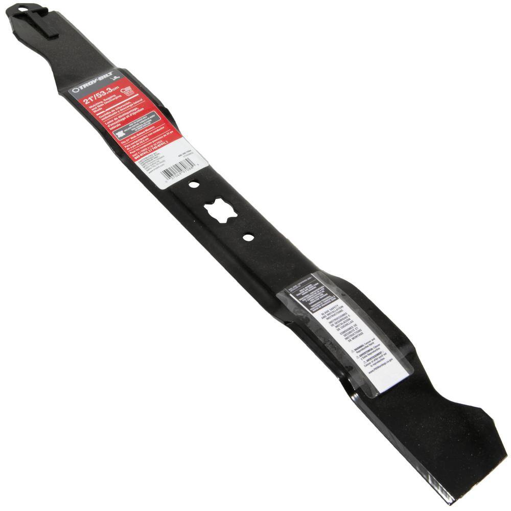 Troy-Bilt Original Equipment 3-in-1 Blade for Troy-Bilt 21 in. Walk-Behind Mowers with Bow-Tie Center Hole OE# 942-0741 742-0741 490-100-Y084