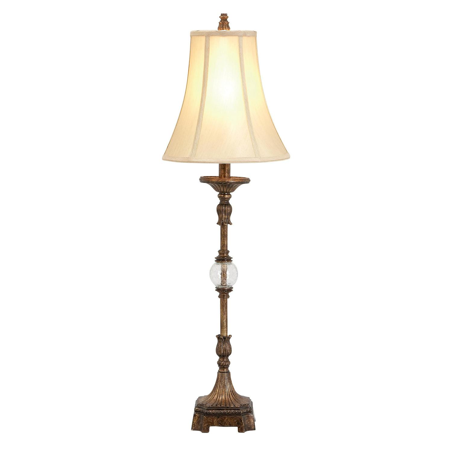 DecMode Bronze Polystone Tuscan Buffet Lamp 34