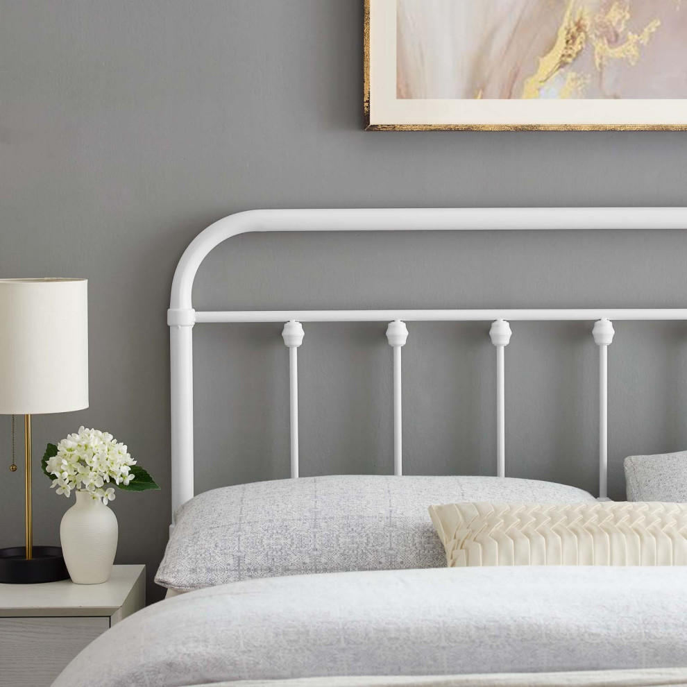 Sage King Metal Headboard   Transitional   Headboards   by Modway  Houzz