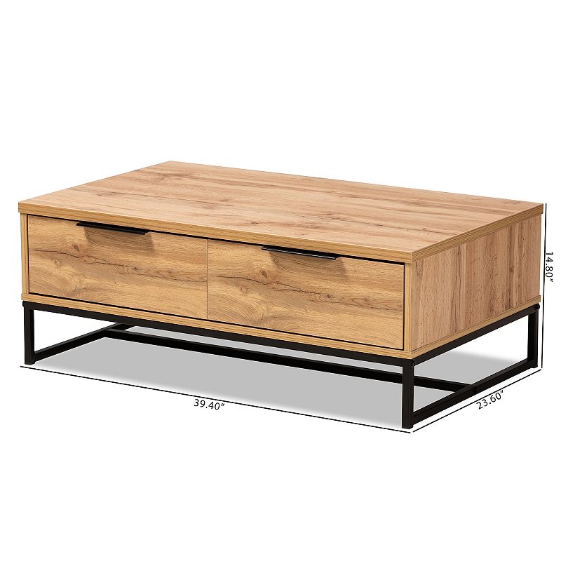 Baxton Studio Franklin Coffee Table