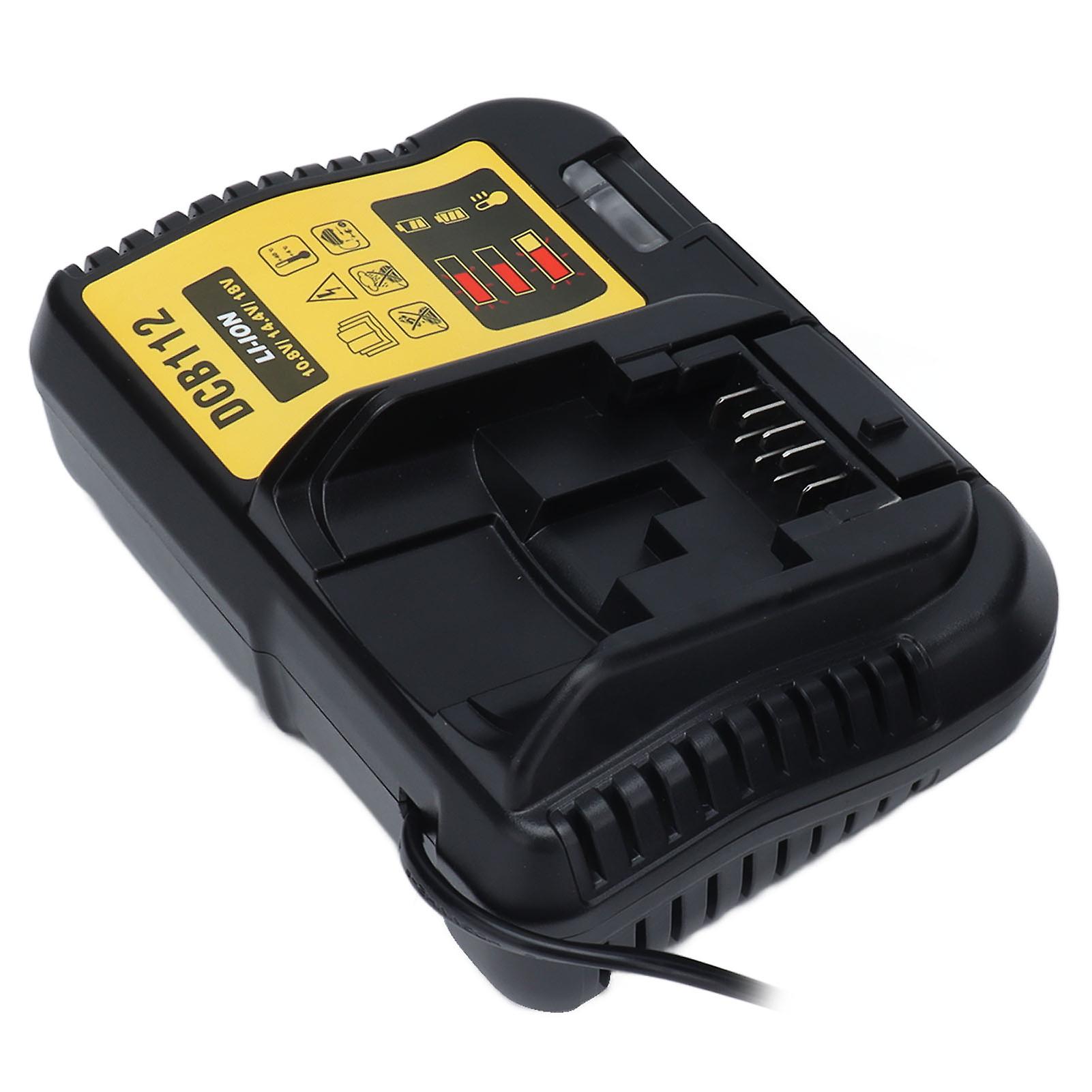 Lithium Battery Charger High Efficiency Quick Lithium Ion Battery Charger For 12v 20v Max Dcb112au Plug 110-220v