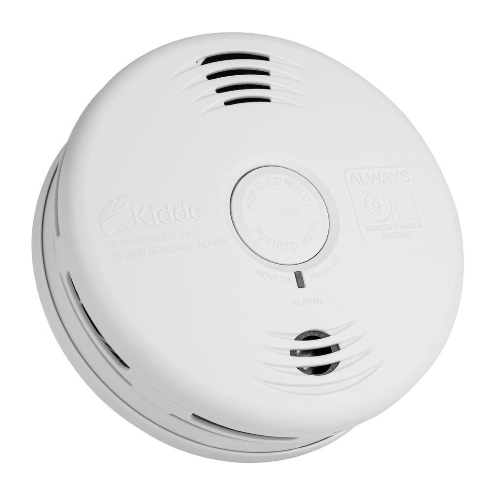 Kidde Smoke and Carbon Monoxide Detector 10-Year Battery Powered with Voice Alarm (2-Pack) 21032753