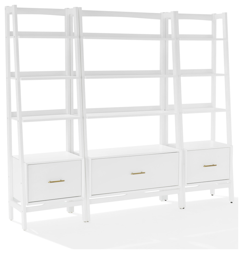 Landon 3 Piece Etagere Set   Transitional   Bookcases   by Homesquare  Houzz