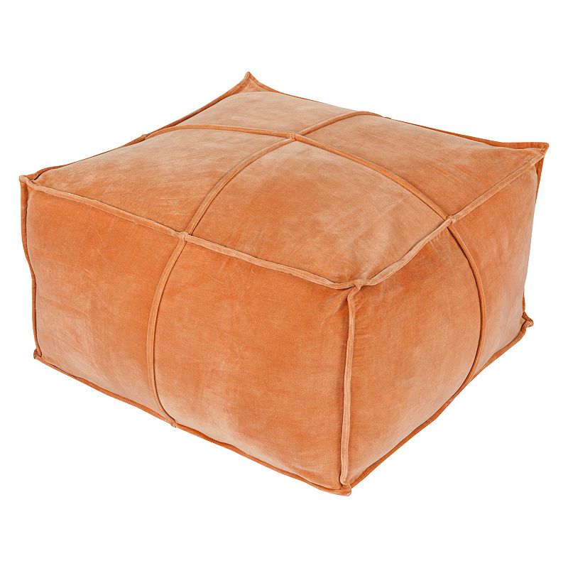 Decor 140 Belinda Cotton Velvet Pouf