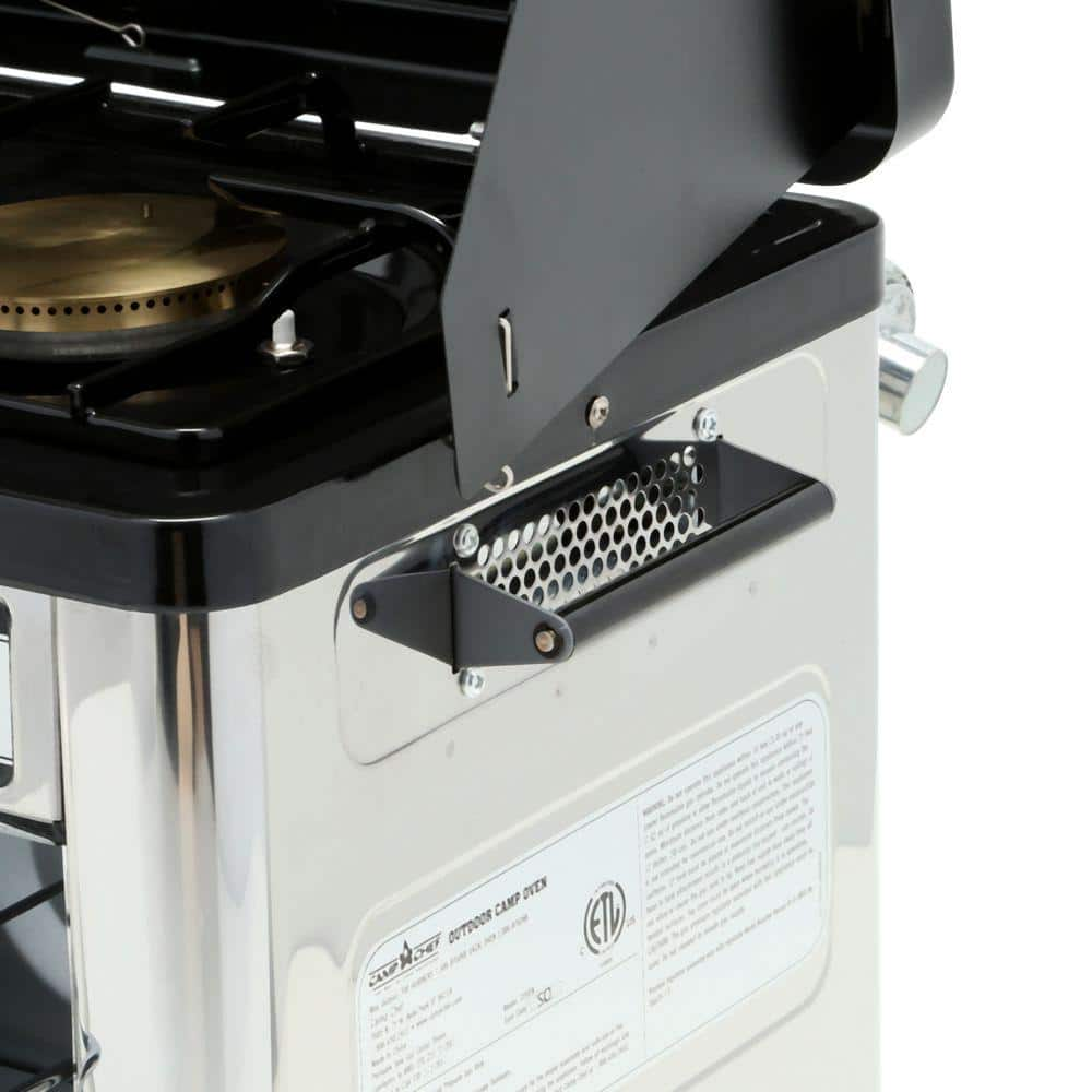 Camp Chef Outdoor Double Burner Propane Gas Range and Stove COVEN