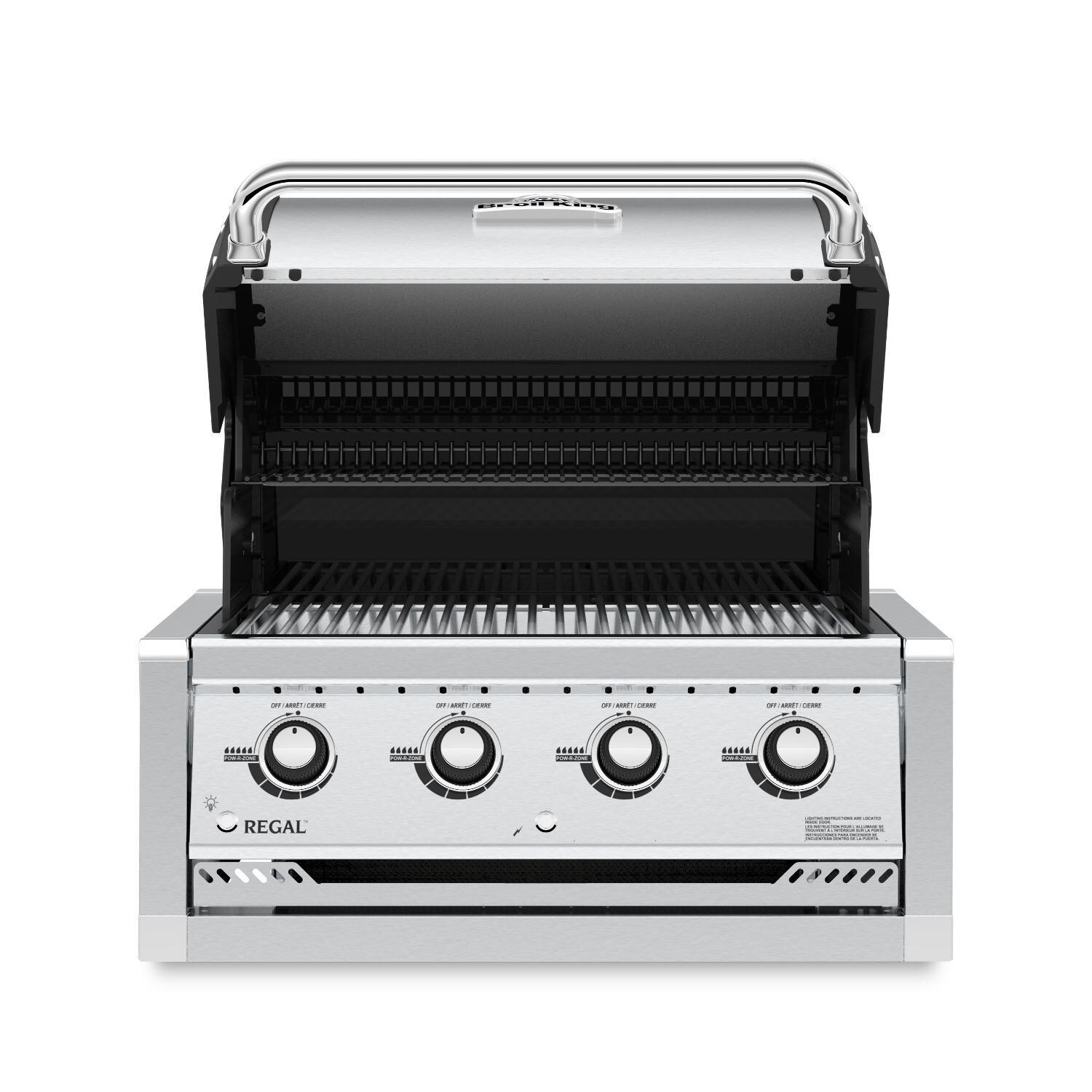 Broil King Regal S420 4-Burner Built-In Propane Gas Grill