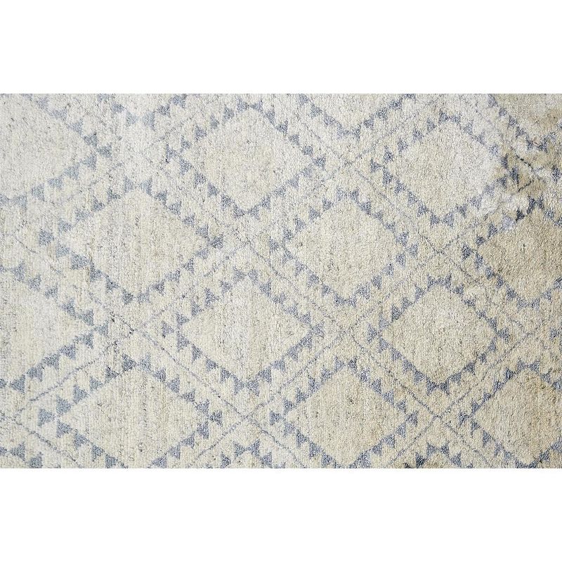 Weave and Wander Bahar Diamond Hand-Knotted Wool Rug