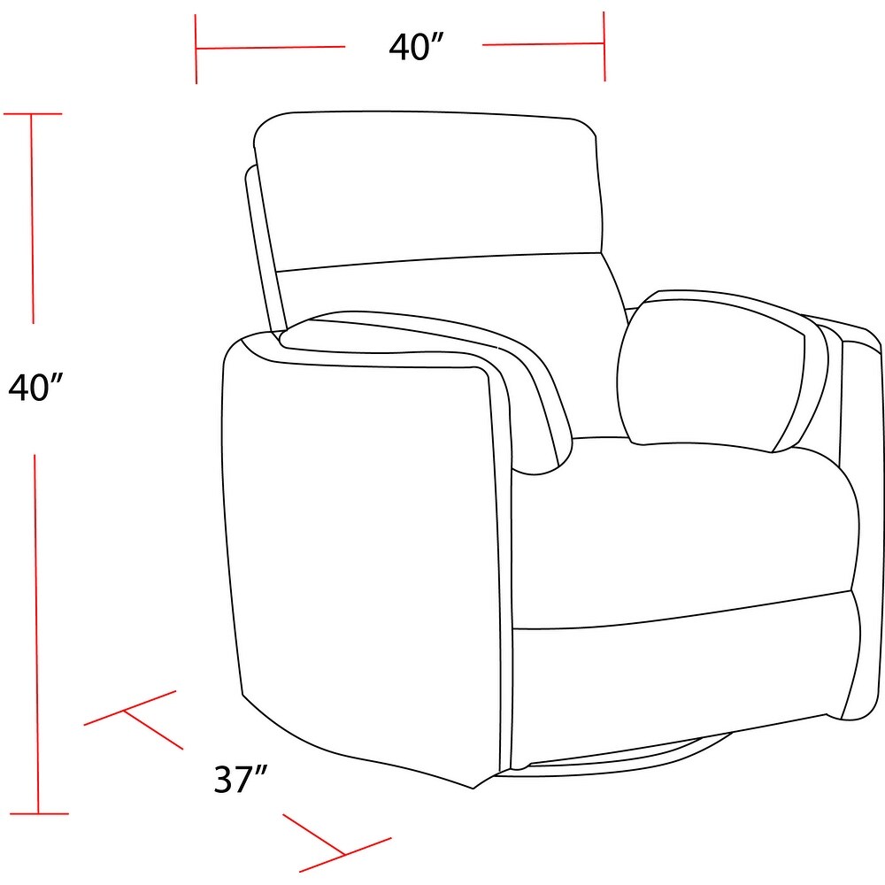 Swivel Power Glider Recliner