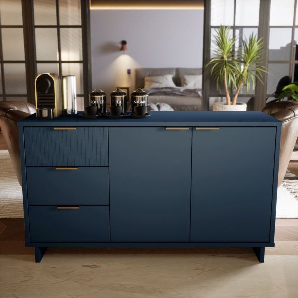 Granville 55.07 Sideboard in Midnight Blue