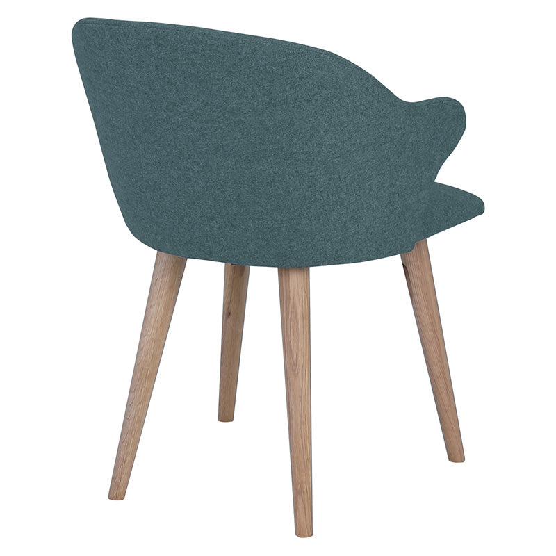 CEYLA Dining Chair - Marble Blue