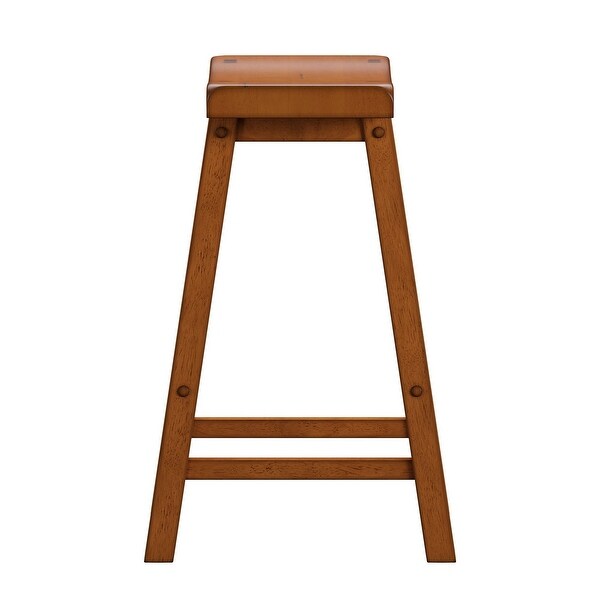 Salvador Saddle Seat Counter Stool (Set of 2) by iNSPIRE Q Bold