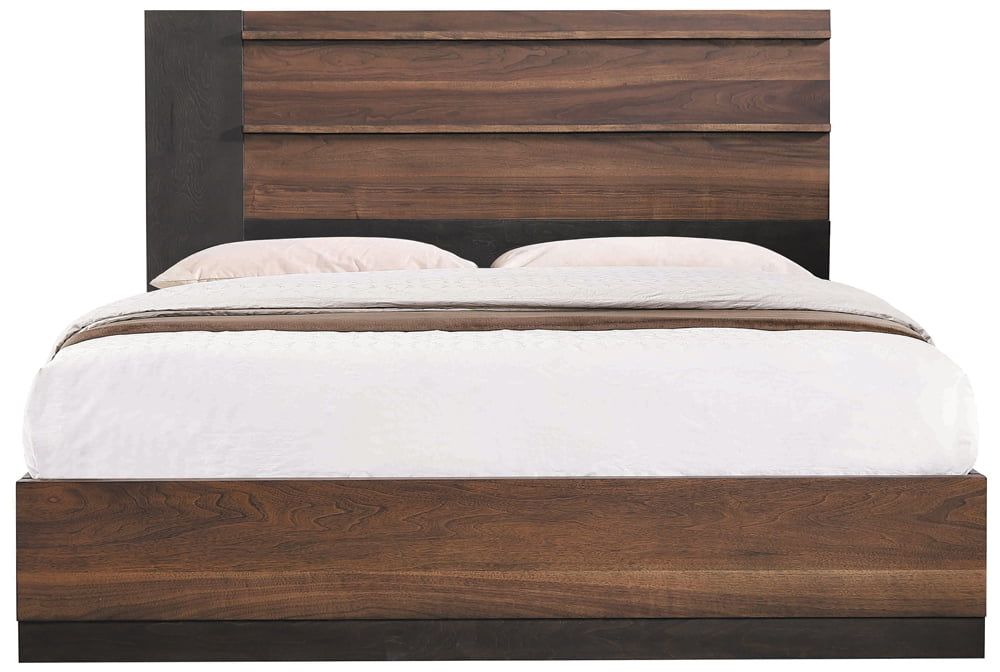 Coaster Company Azalia King Bed, Black and Walnut Box 1