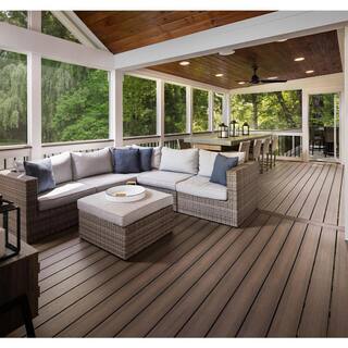 MoistureShield Elevate Riverbank 1 in. x 5.4 in. x 20 ft. Solid Edge Composite Deck Board 13550586