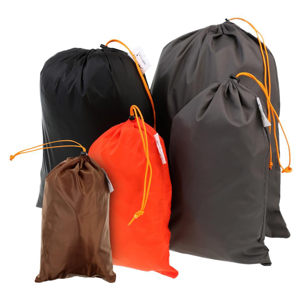 5x light Drawstring Stuff Sack Storage Bag for Travel Outdoor Camping