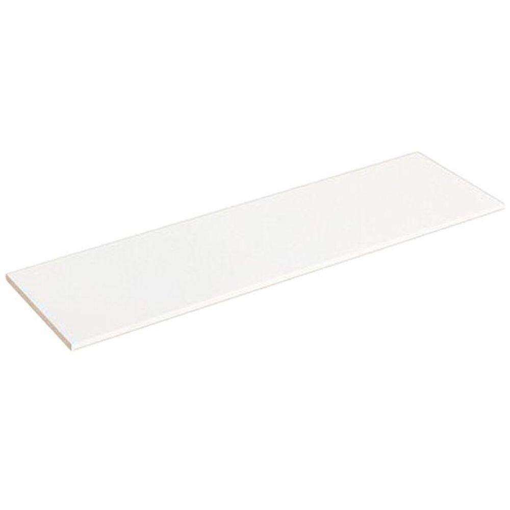 ClosetMaid Selectives 48 in. L x 14 in. D White Laminate Wall Mounted Shelf 7034