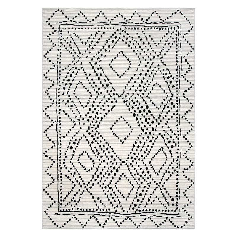 nuLoom Mila Moroccan Diamond Trellis Area Rug