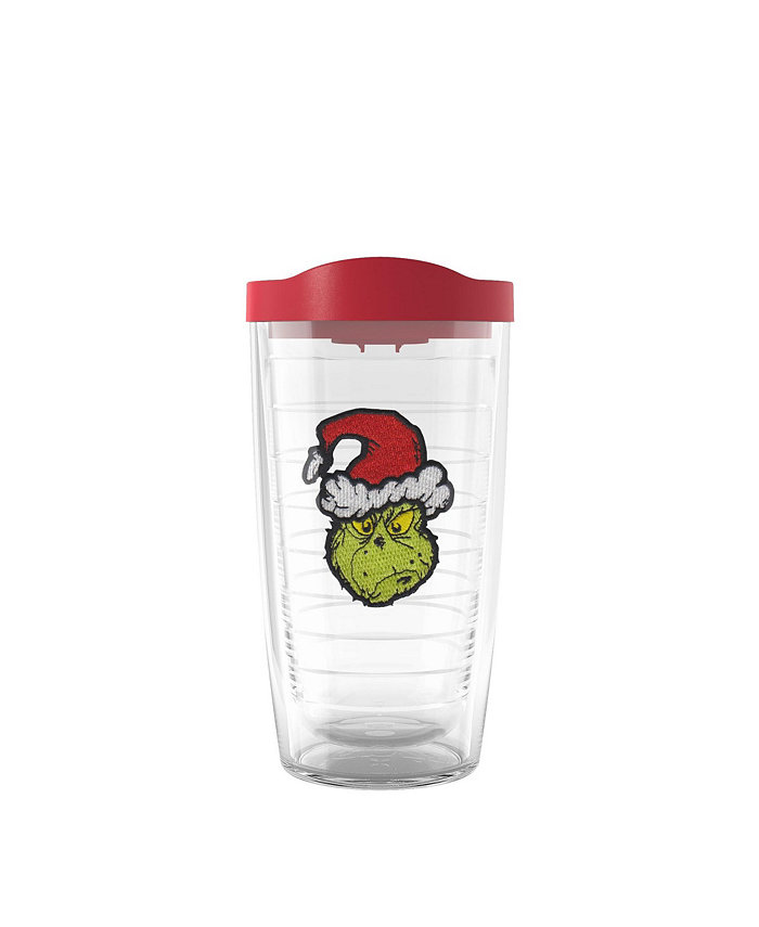 Tervis Tumbler Tervis Dr. Seuss Grinch Who Stole Christmas Holiday Grinchy Claus Made in USA Double Walled  Insulated Tumbler Travel Cup Keeps Drinks Cold and Hot 16oz Classic