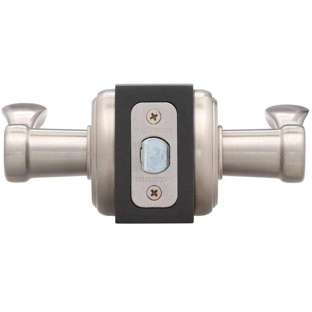 Baldwin Prestige Tobin Satin Nickel Universal HallCloset Door Handle 352TBL RDB 15 CP 6AL RCS