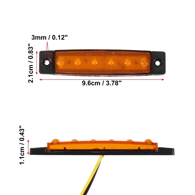 Unique Bargains Waterproof Car Golf Cart Exterior Interior Under Glow Wheel Lights 4 Pcs