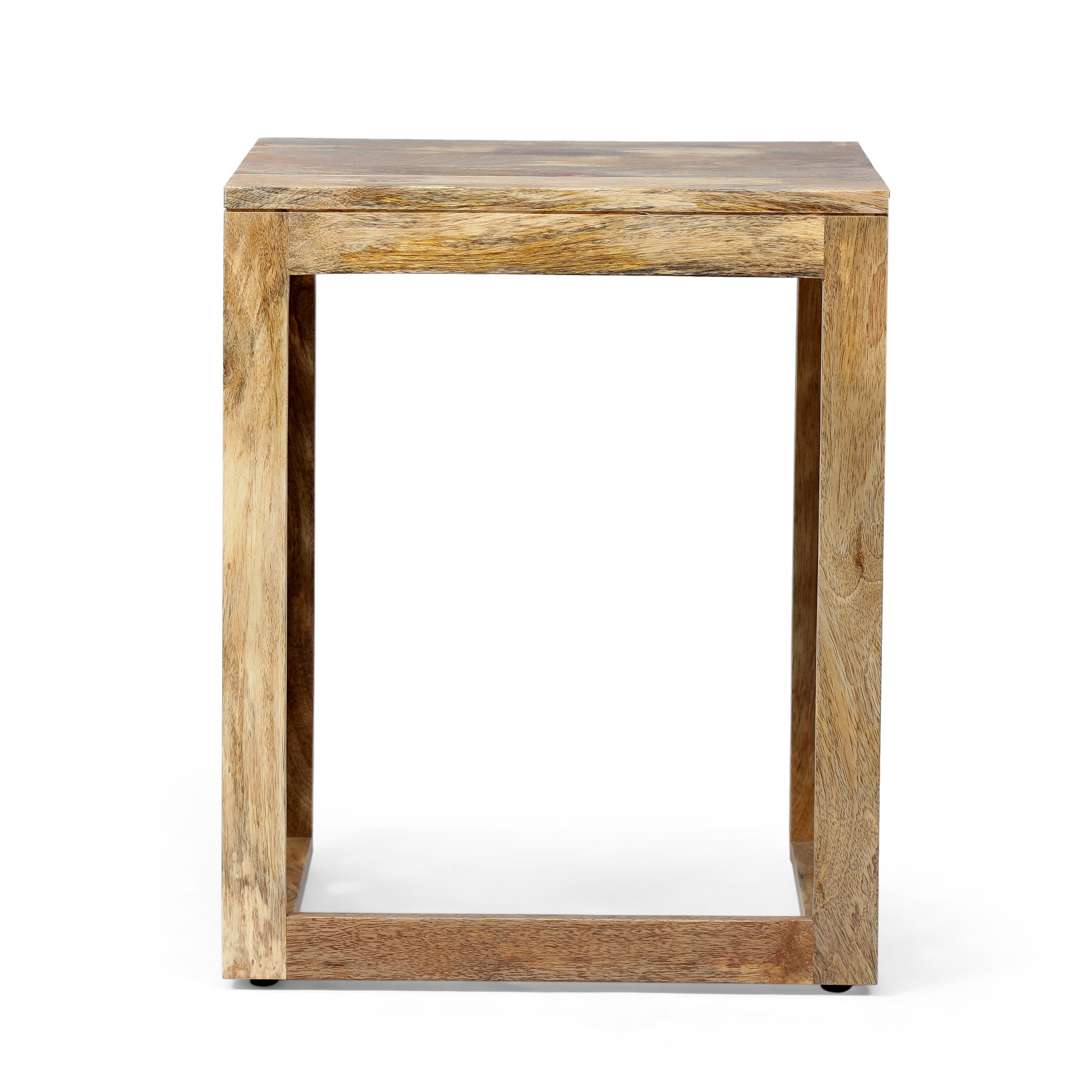 Ferrell Handcrafted Boho Mango Wood Nesting Tables