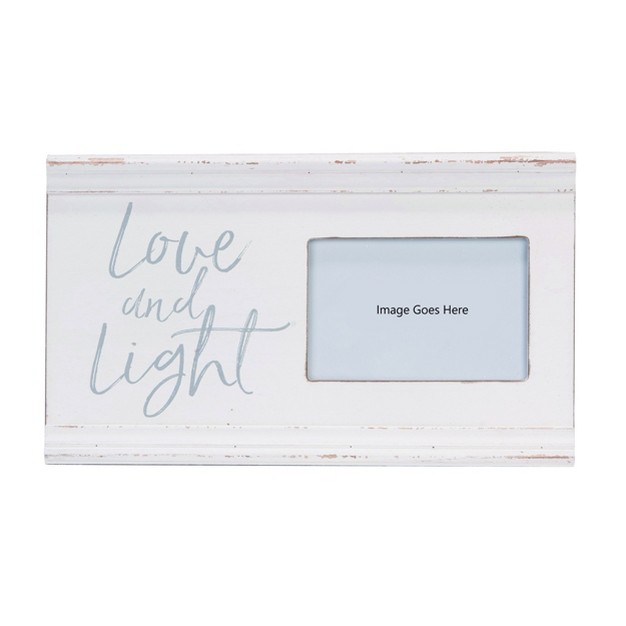 Transpac Wood 13 In Love And Light Hanukkah Photo Frame