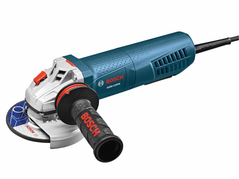 6 In. High-Performance Angle Grinder with No-Lock-On Paddle Switch