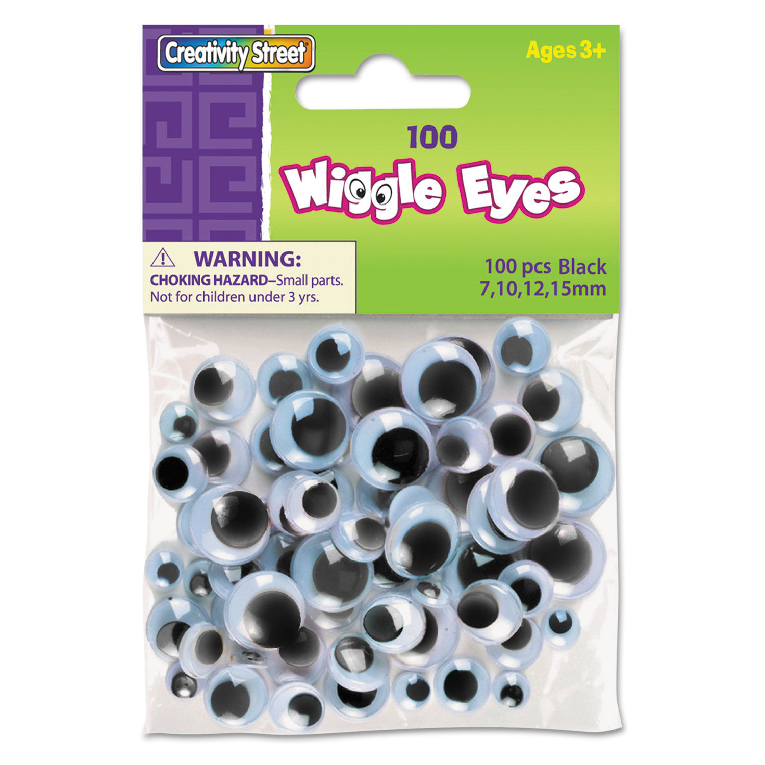 Wiggle Eyes Assortment by Creativity Streetandreg; CKC344602