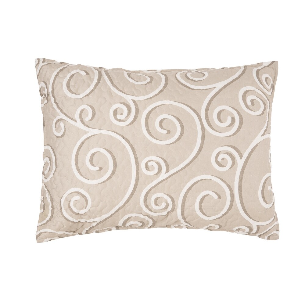 Elmont Contemporary Scroll Quilt Mini Set